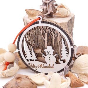 Bola flex muñeco de nieve