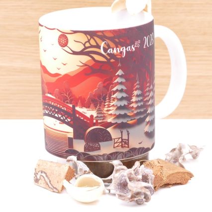 Taza cerámica acabado mate