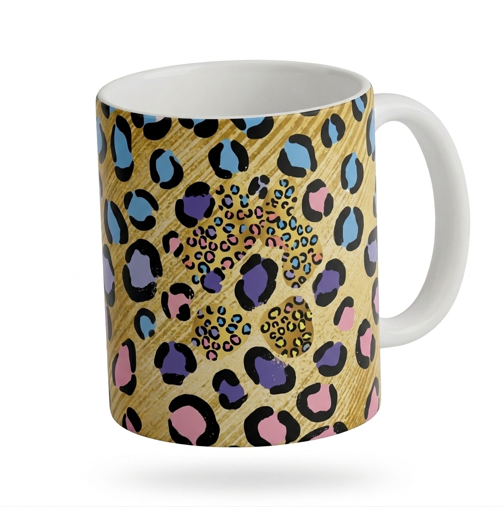 dorso de taza estampada de mom life
